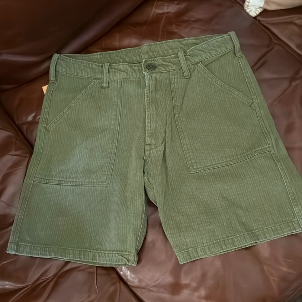 TSPTR Army Green Shorts